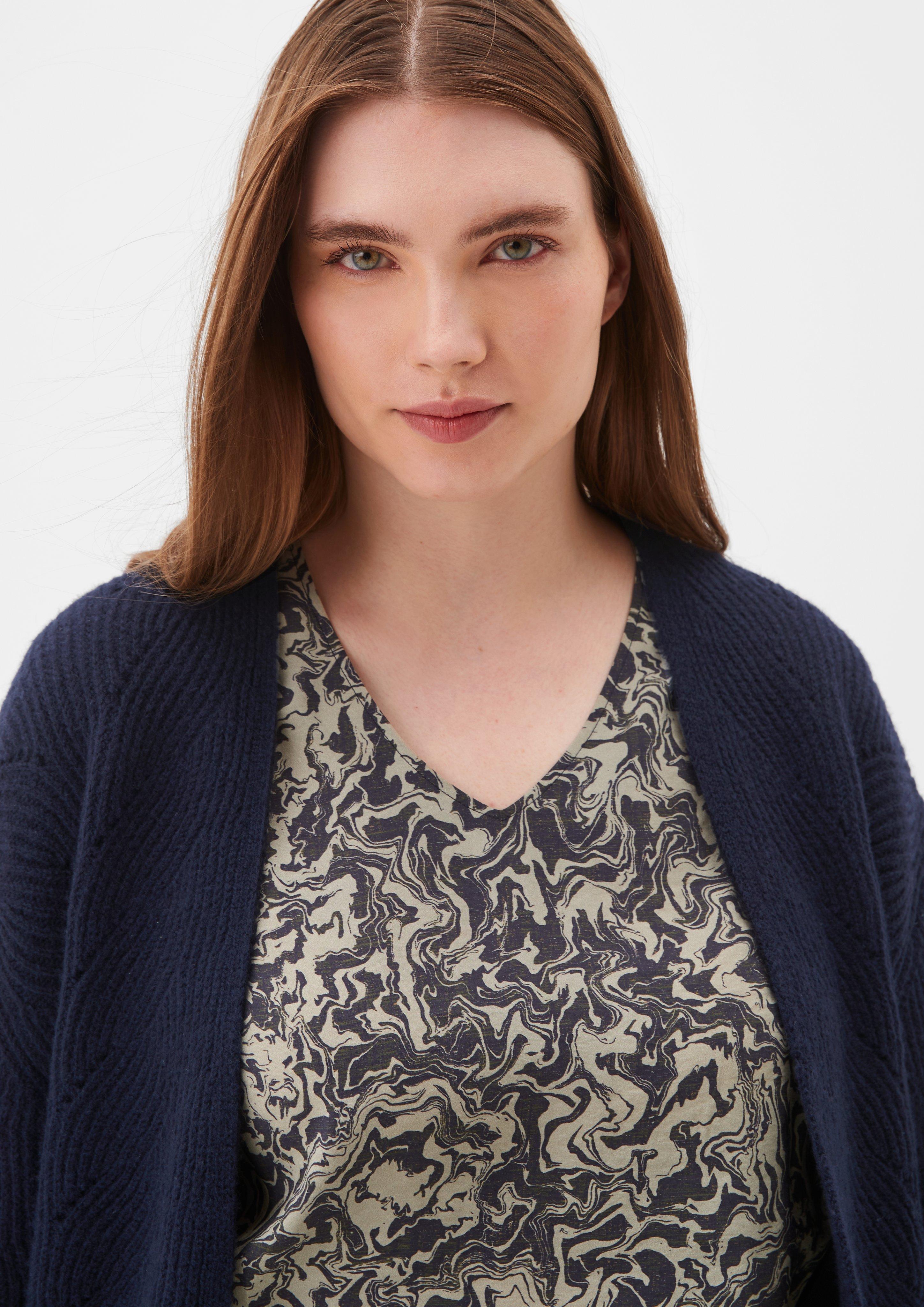 Grobstrick-Cardigan im Woll-Mix  2122011-5959