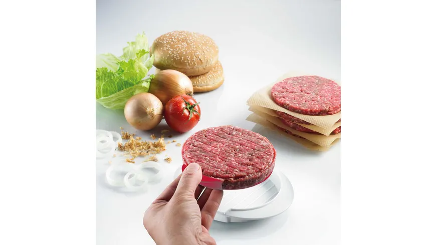 WESTMARK Burgerpresse mit Heber Ø 11cm