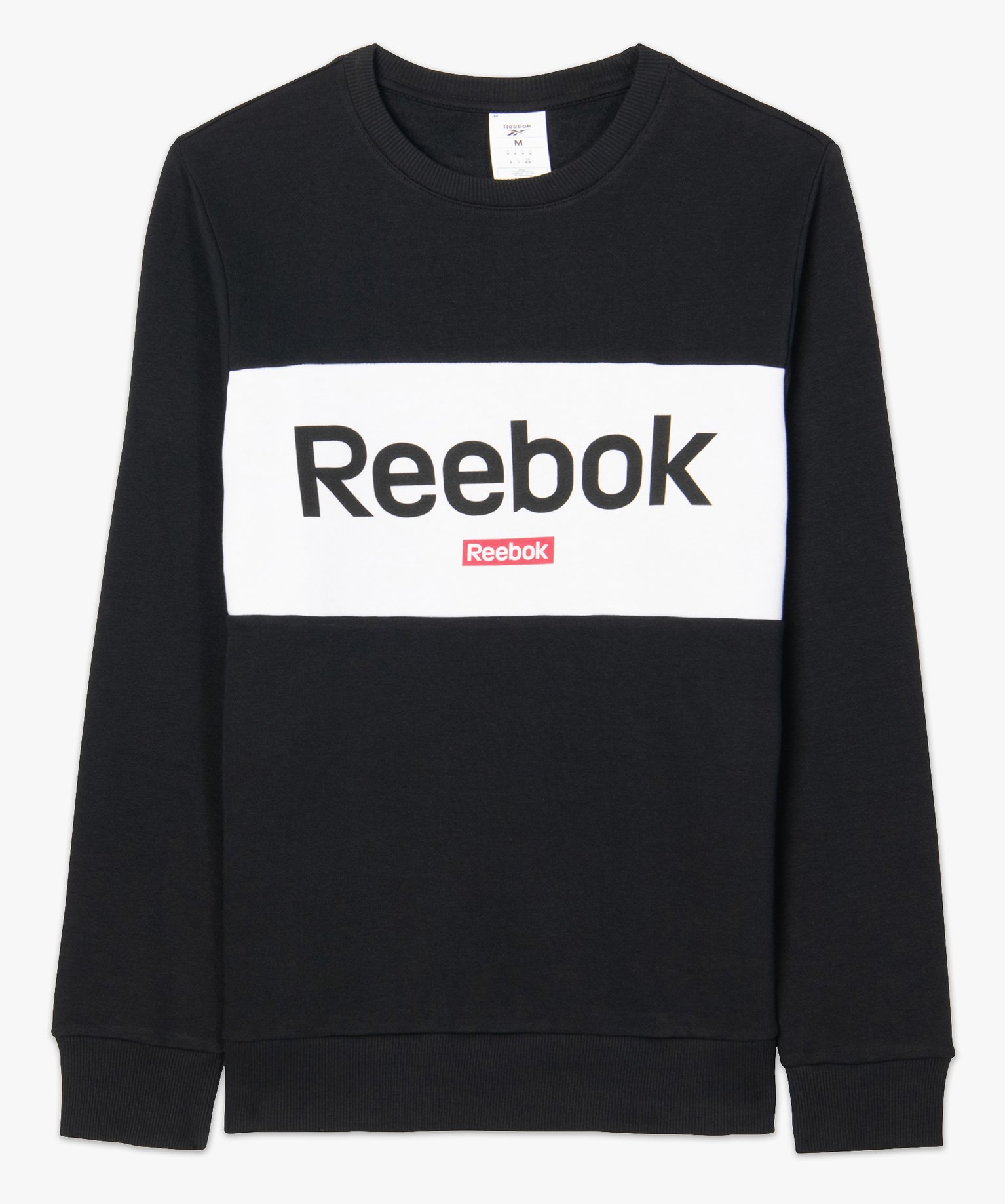 Sweat homme avec large inscription sur l’avant - Reebok noir | GEMO