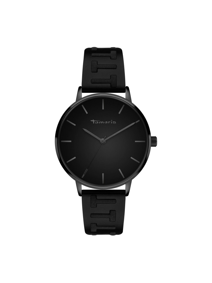 Tamaris Armbanduhr in schwarz günstig kaufen onesize