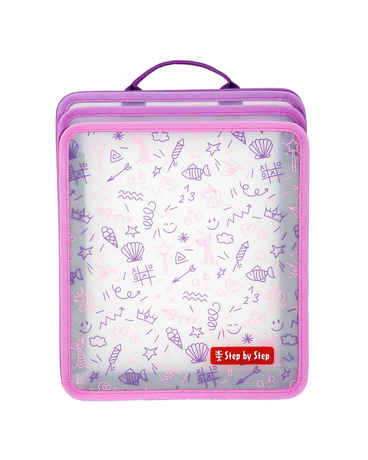 Heftbox faltbar pink