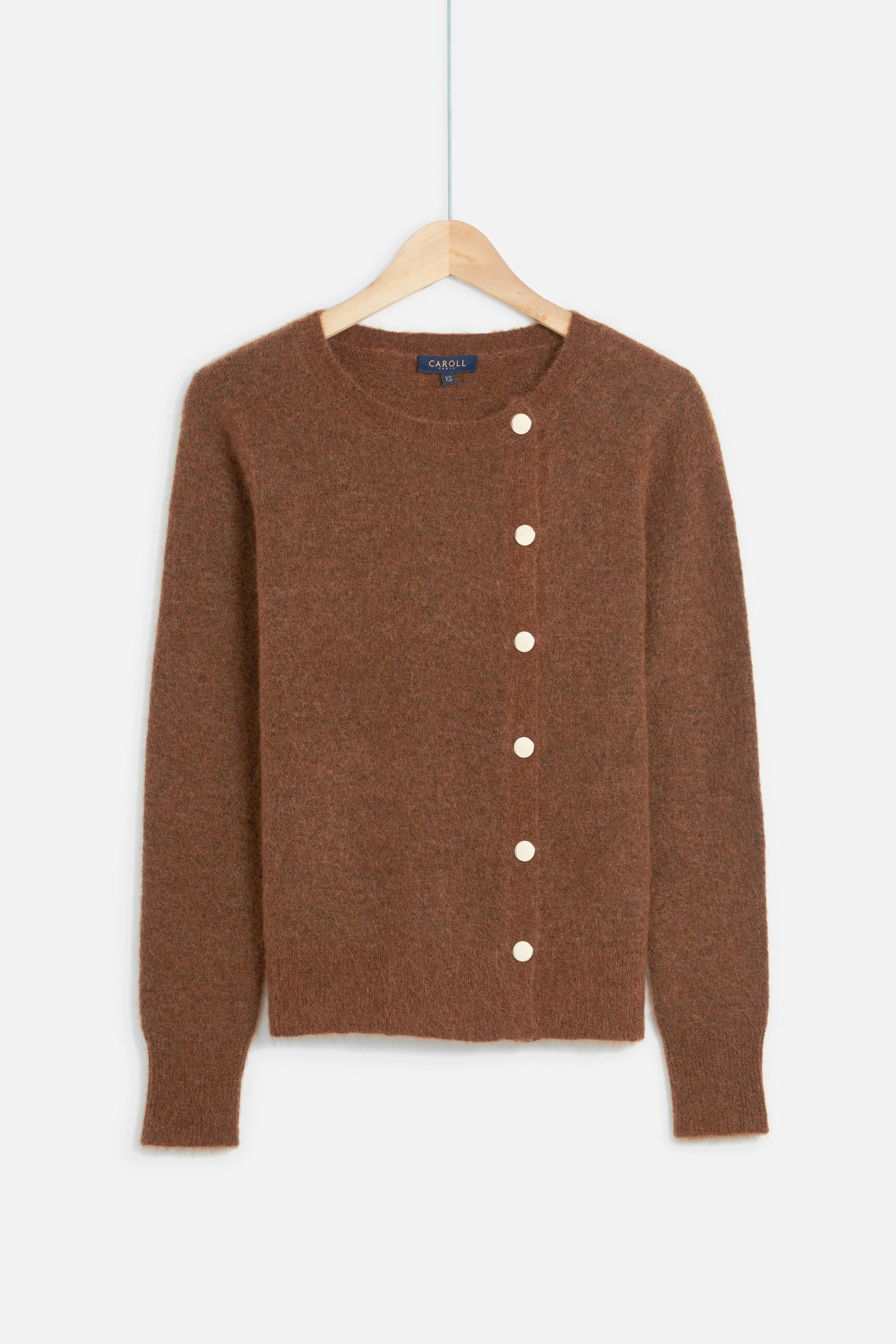 gilet constantin taupe femme