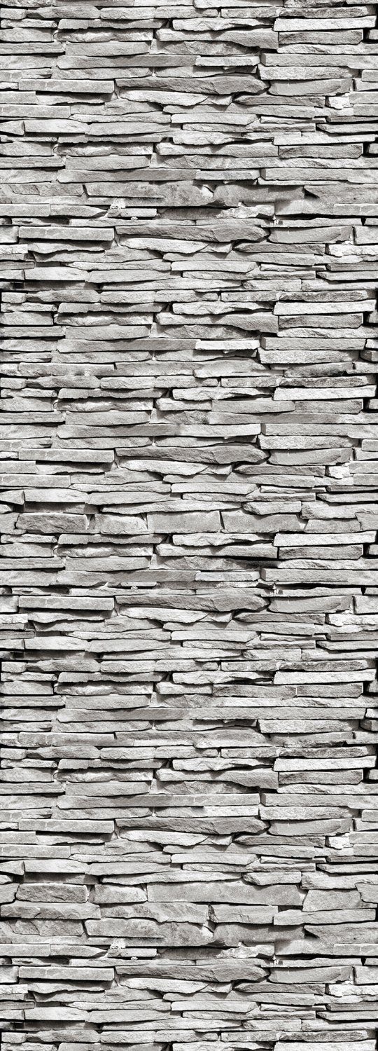 queence Vinyltapete Farid, Steinoptik, 90 x 250 cm, selbstklebend