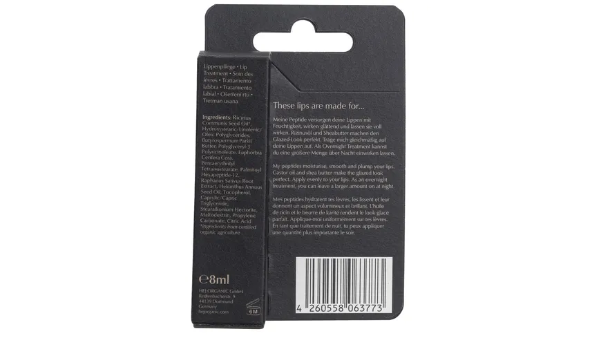 HEJ ORGANIC+ Peptide Lip Treatment 8 ml