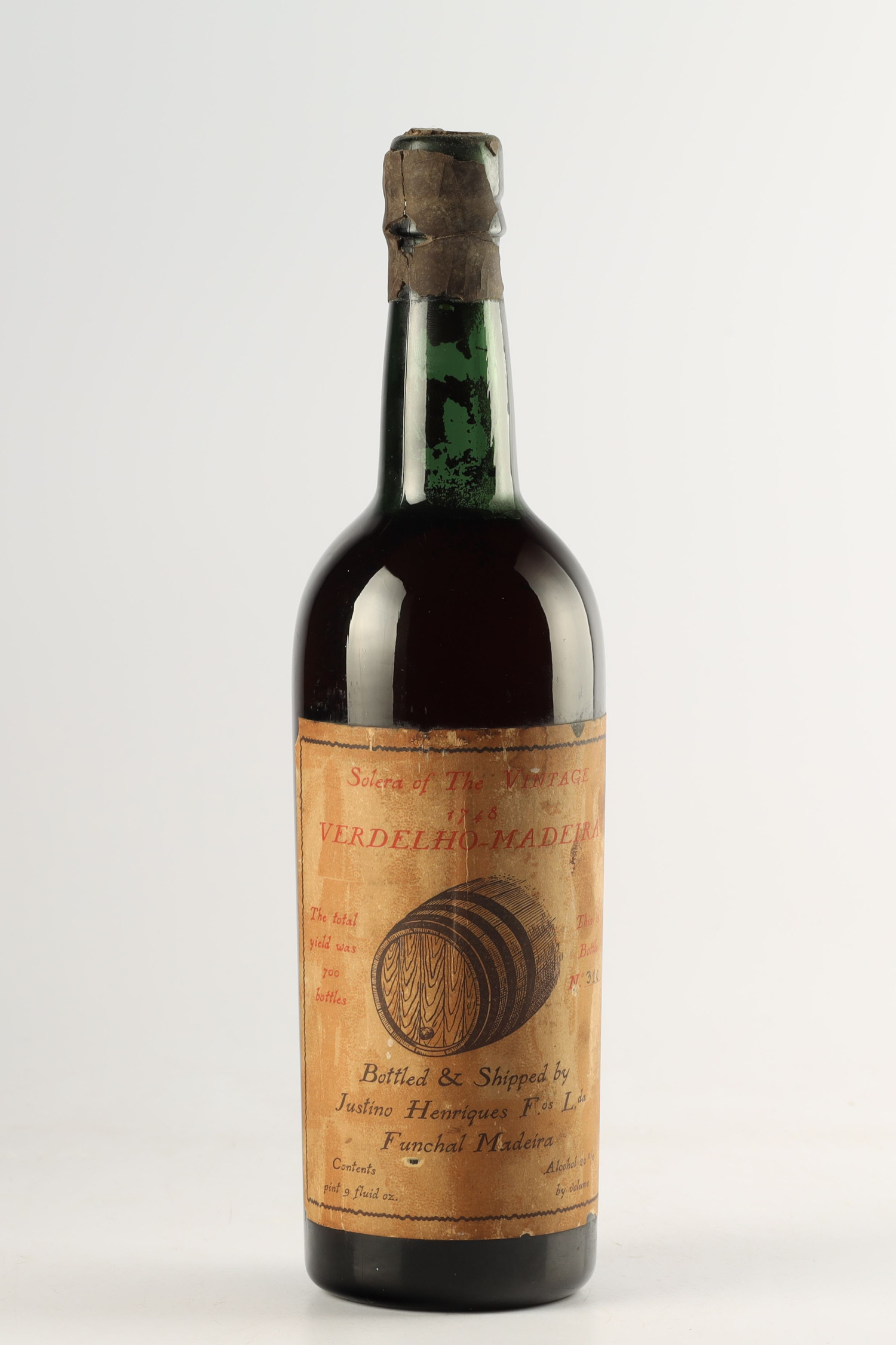 Justino Henriques Verdelho 1748, Madeira