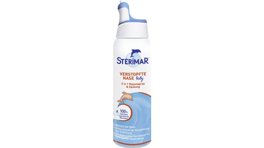 Stérimar 2 in 1 Nasenspray & Spülung für Babys 50 ml