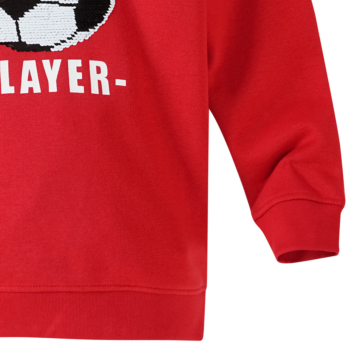 Jungen Sweatshirt mit Wendepailletten