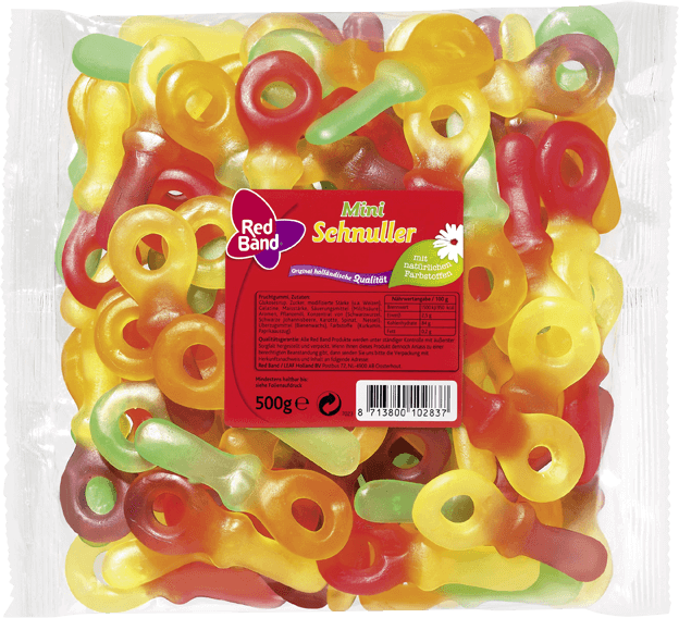 Red Band Fruchtgummi Schnuller