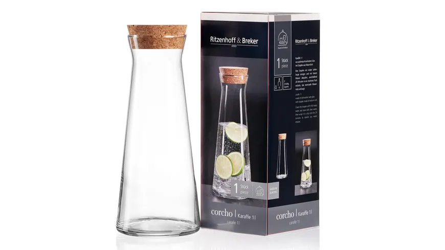 Ritzenhoff & Breker Karaffe Corcho 1l