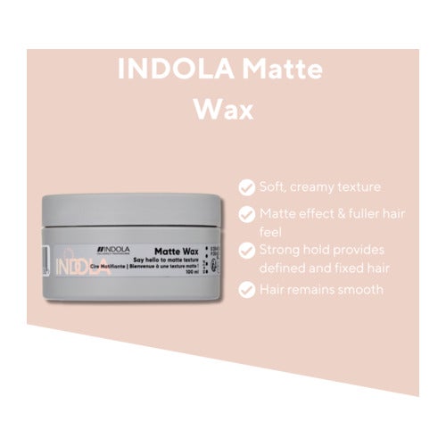Indola Care & Style Texture Matt Wax 100 ml