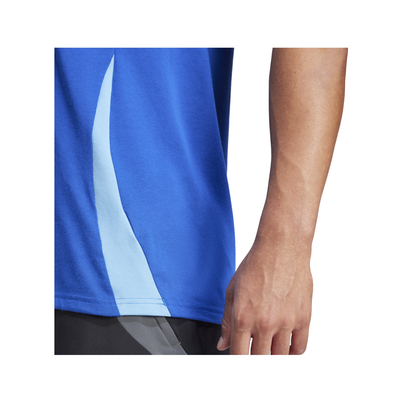 adidas Tiro 24 Competition Poloshirt Blau