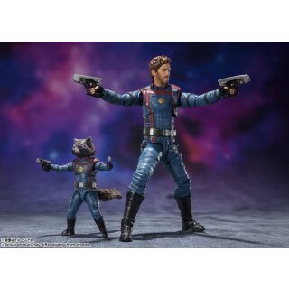 Guardians of the Galaxy 3 S.H. Figuarts Actionfiguren Star Lord & Rocket Raccoon 6-15 cm