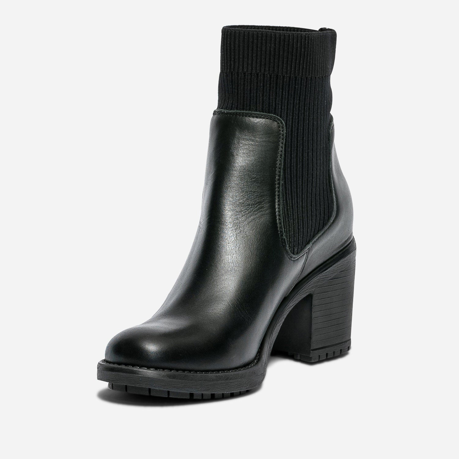 Chelsea boots en cuir noir