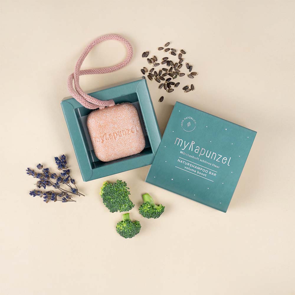 myRapunzel Naturshampoo Bar Volume Boost 60 g