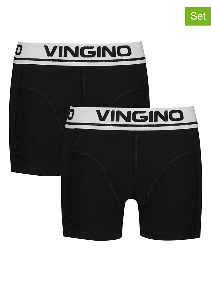 Vingino 2er-Set: Boxershorts in Schwarz günstig kaufen