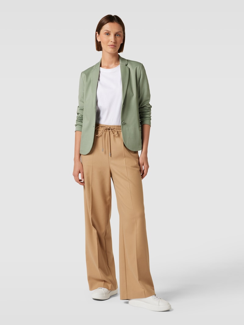 Blazer mit Reverskragen in hellgrün