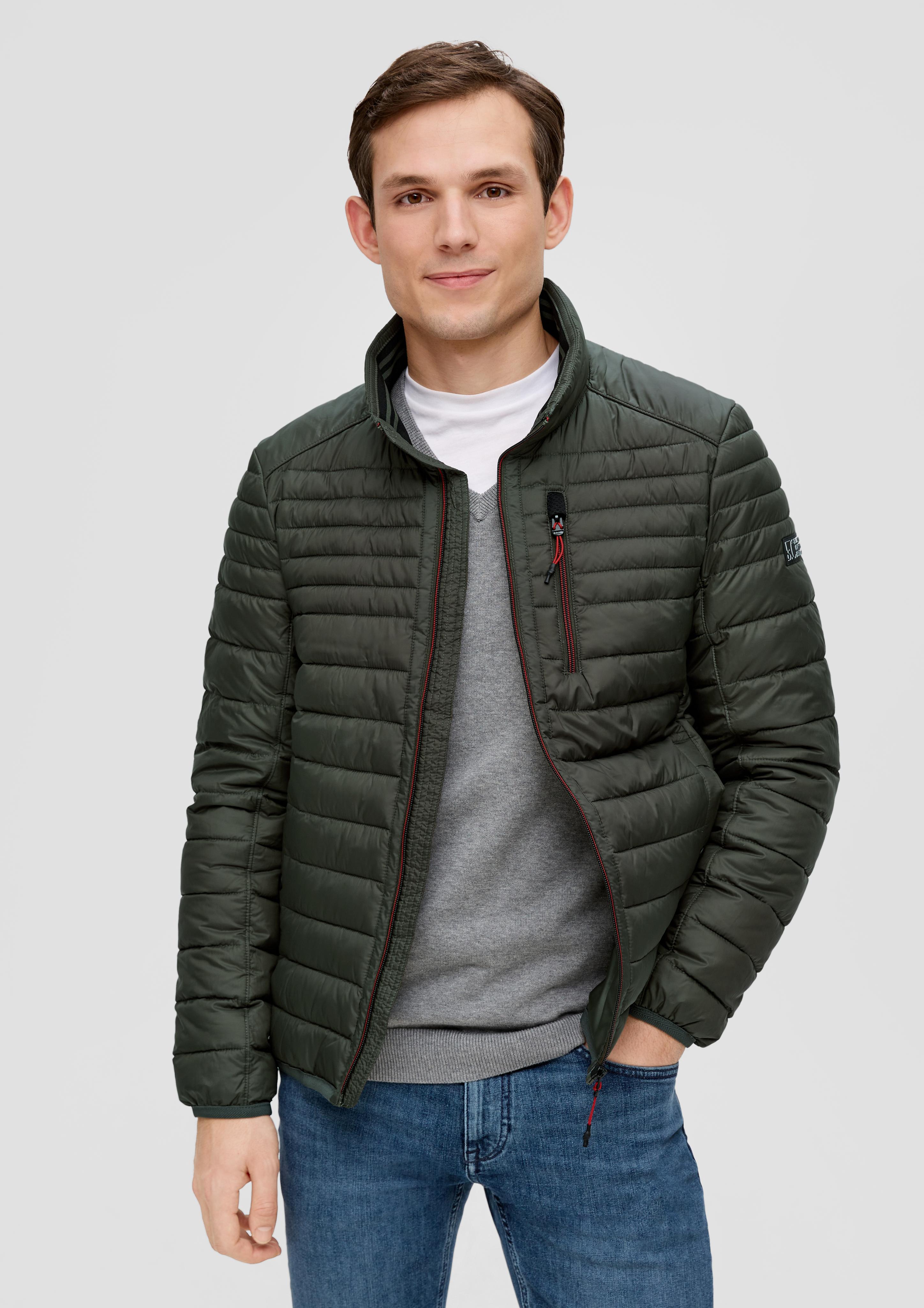 Gesteppte Outdoor-Jacke mit Stehkragen  2140528-7940