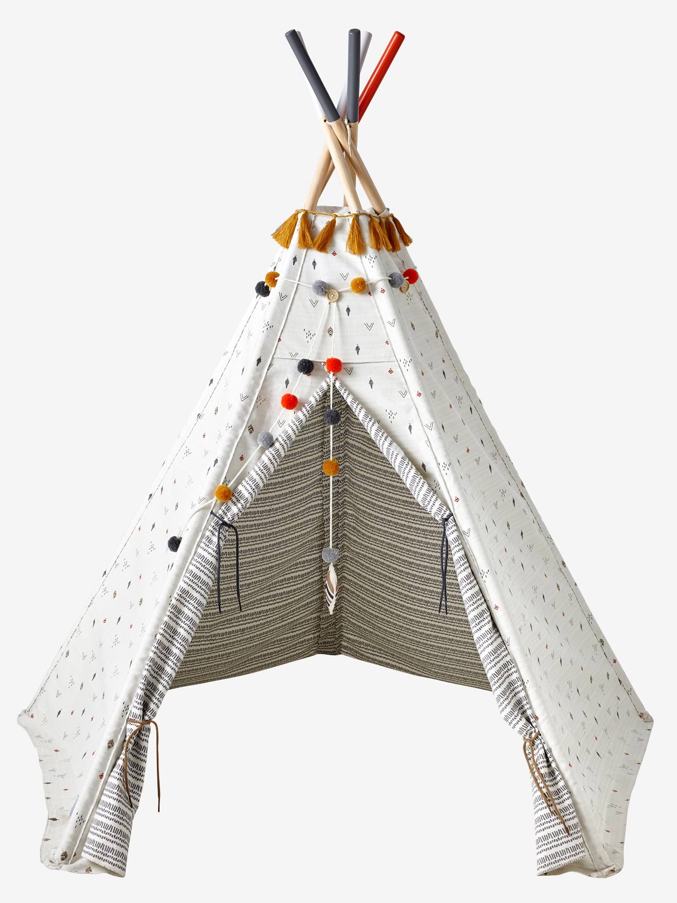 Tipi réversible Géronimo caramel