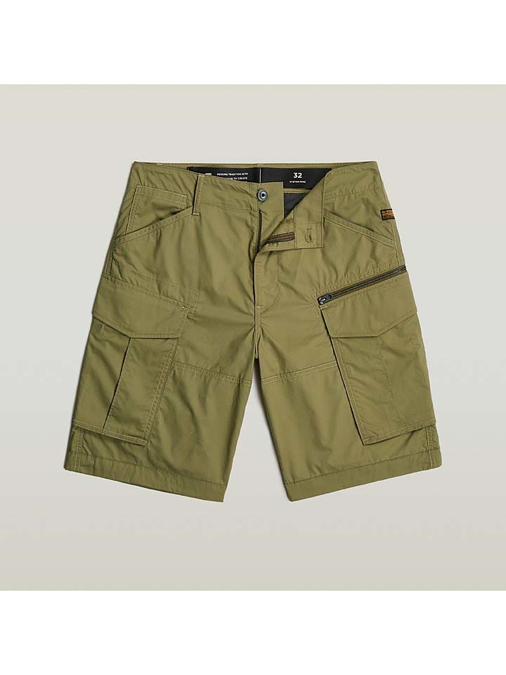 G-Star Cargobermudas in Khaki günstig kaufen