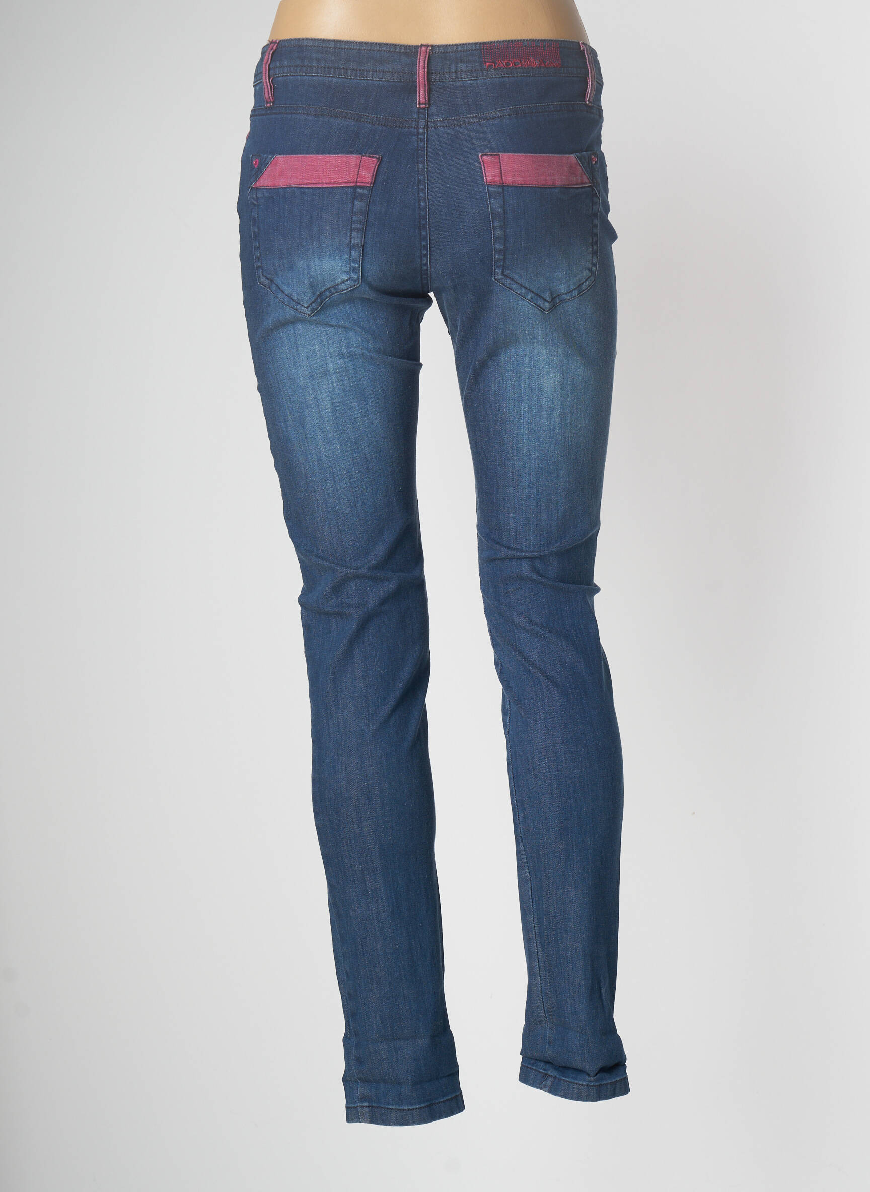 Mado Et Les Autres Jeans Coupe Slim Femme couleur bleu