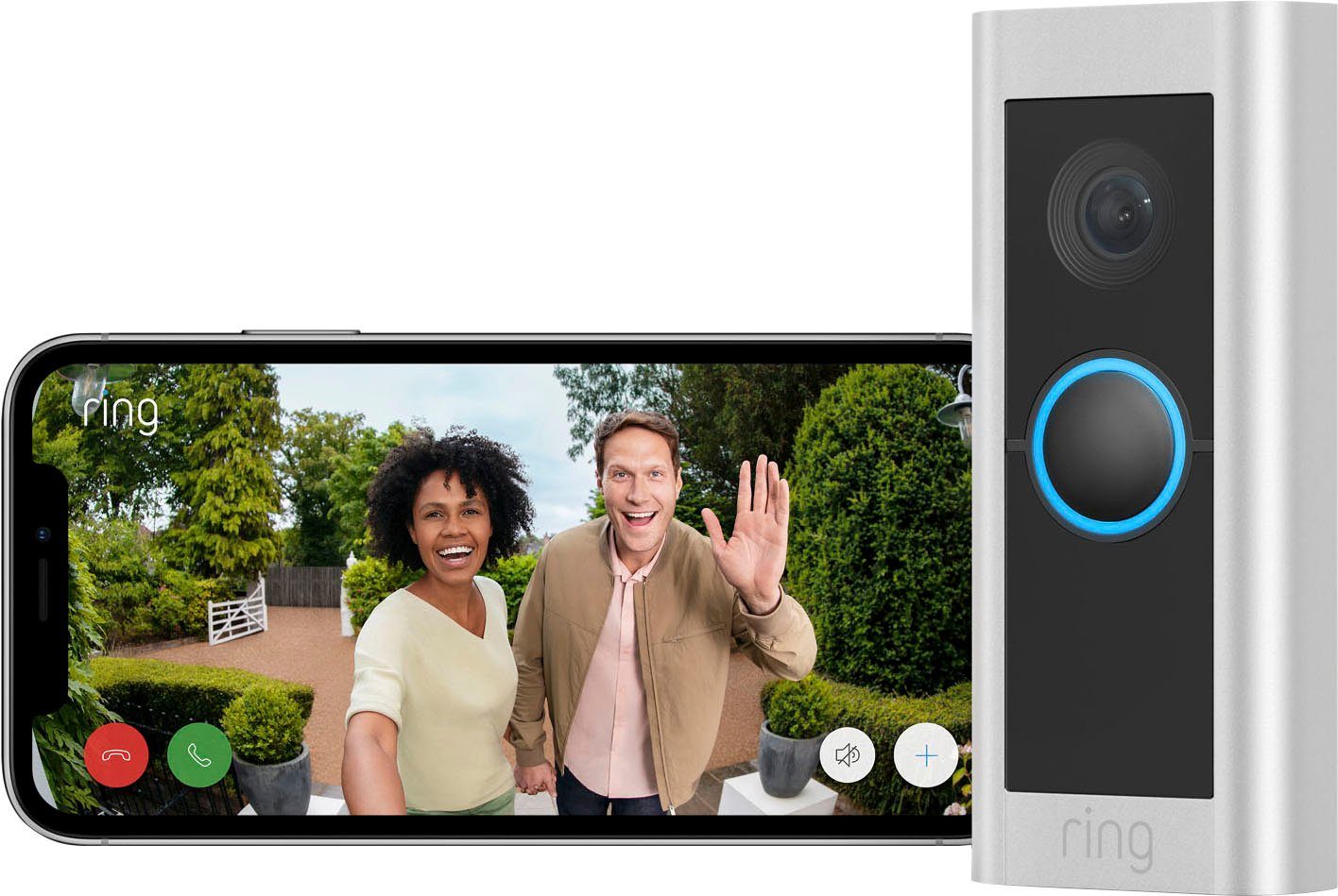 Ring Video Doorbell Pro 2 Hardwired Überwachungskamera (Außenbereich)