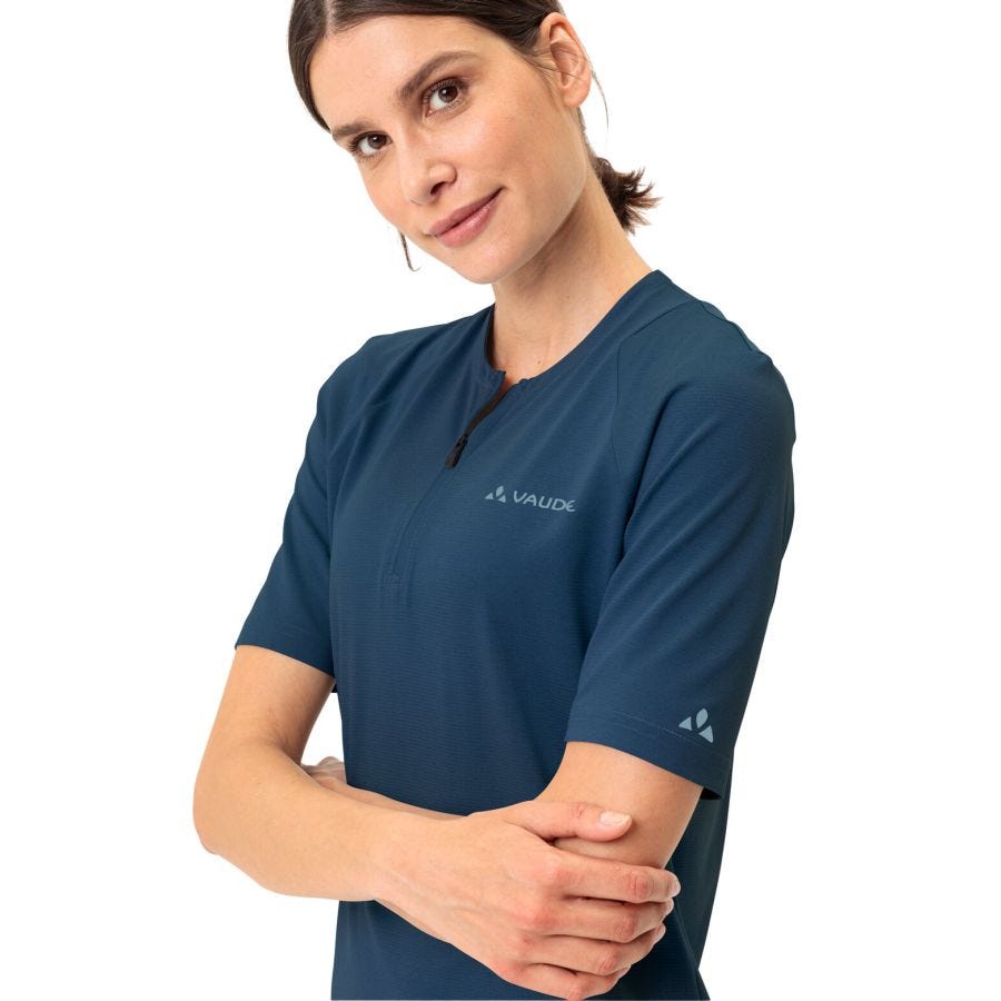 Tremalzo Q-Zip Fahrrad Shirt Damen