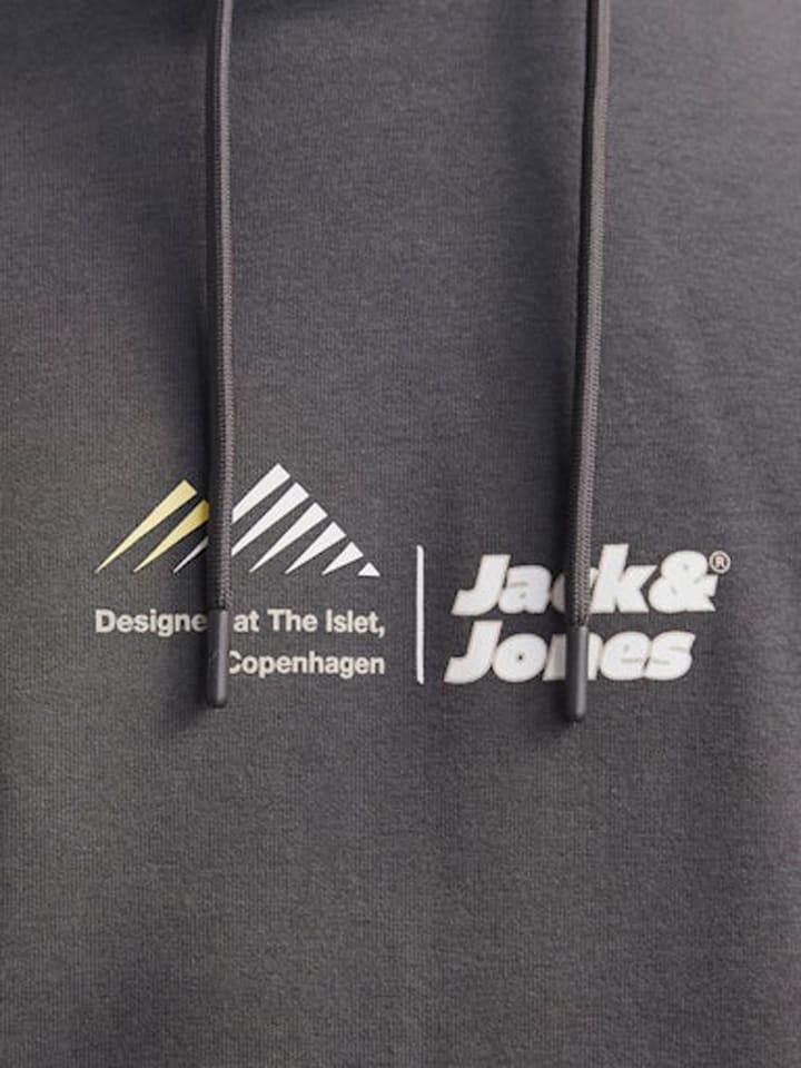 Jack & Jones Hoodie in Grau günstig kaufen