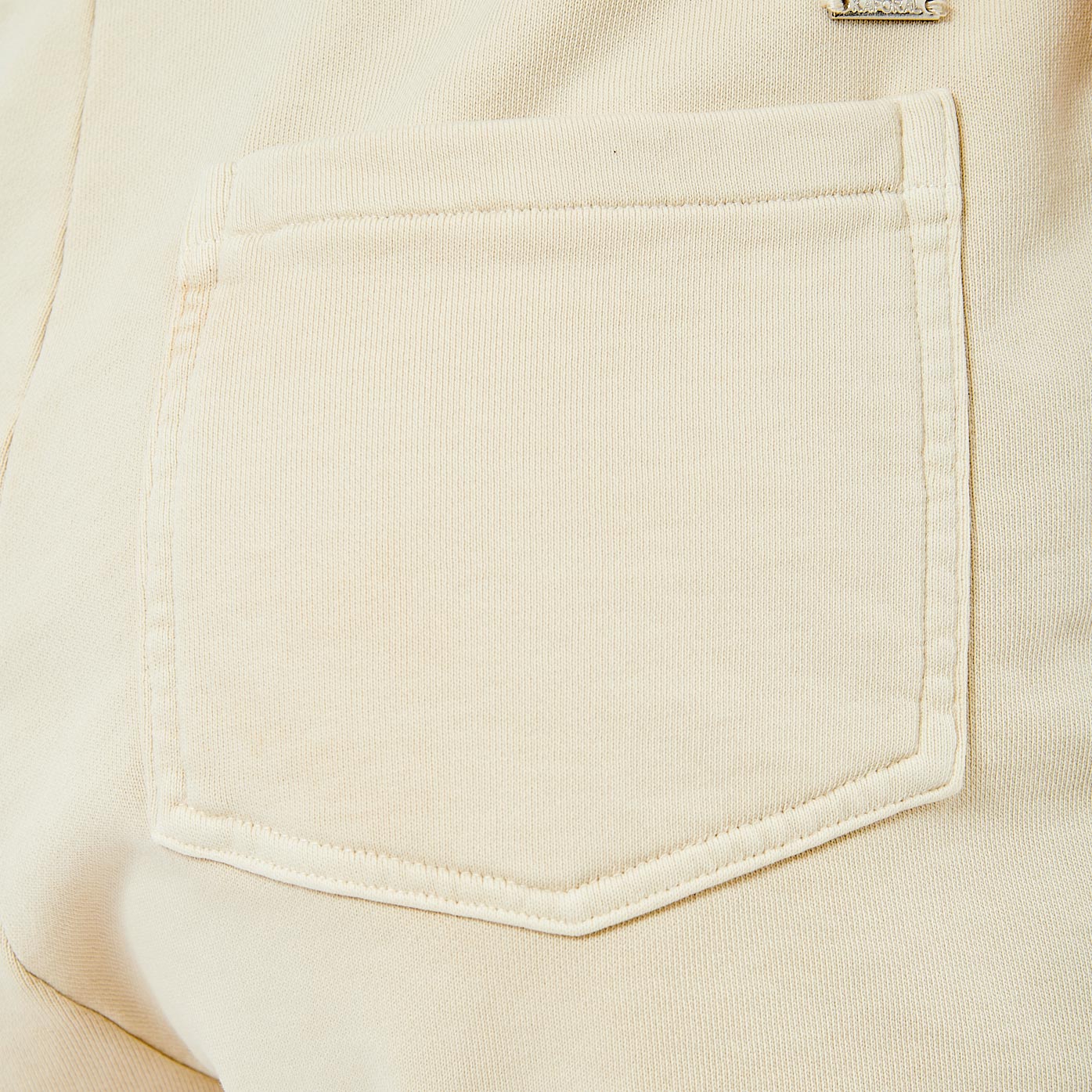 APRIL  Short beige femme 100% coton