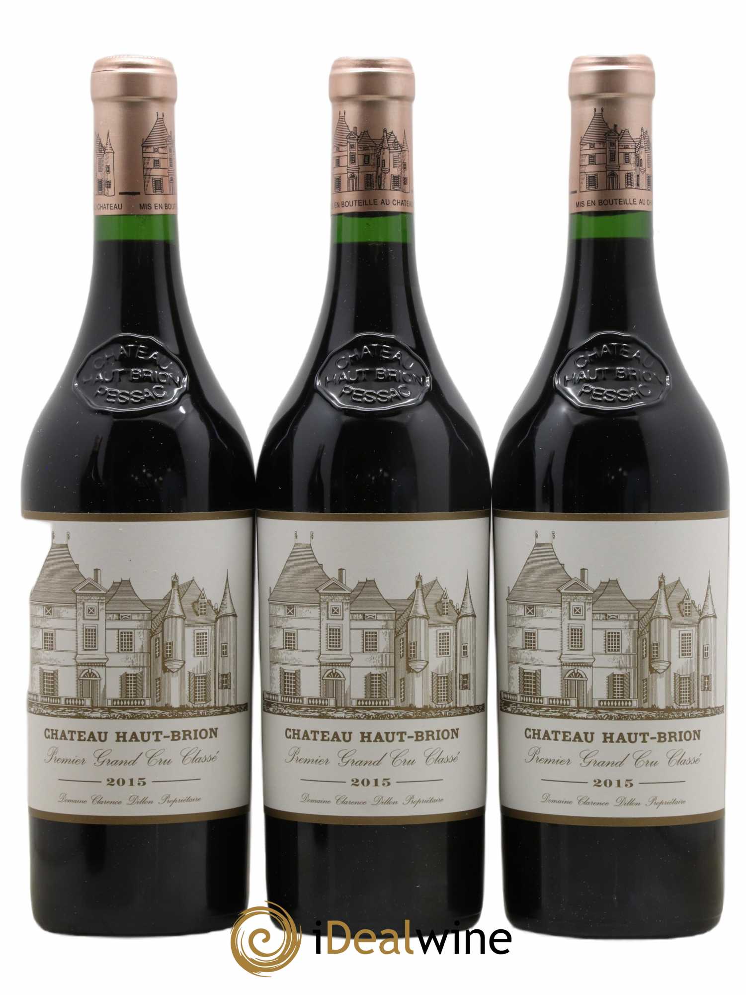 Château Haut Brion 1er Grand Cru Classé  2015 - Lot de 6 Bouteilles