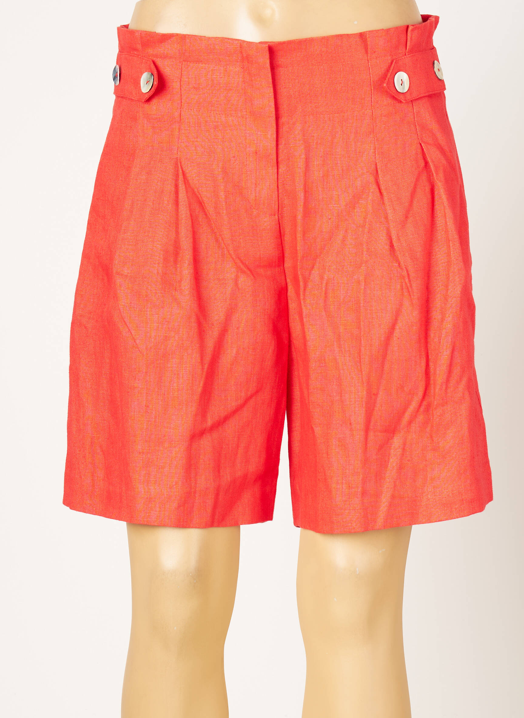 Arggido Bermudas Femme couleur rouge