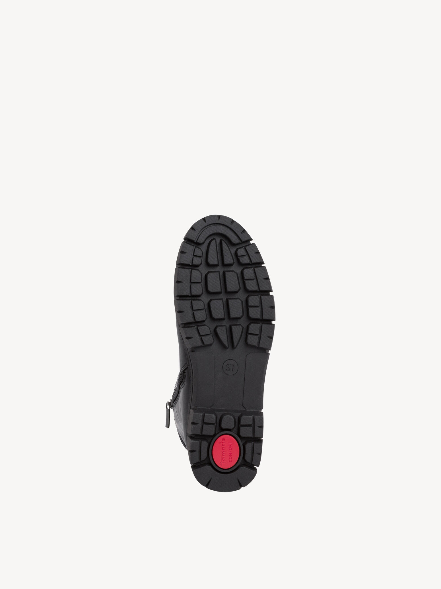 Bottine Chelsea en cuir - noir