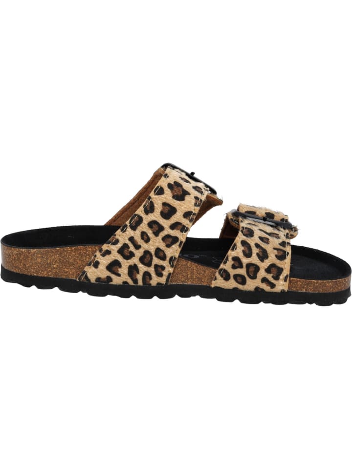 palado Pantoletten in Leo Beige günstig kaufen