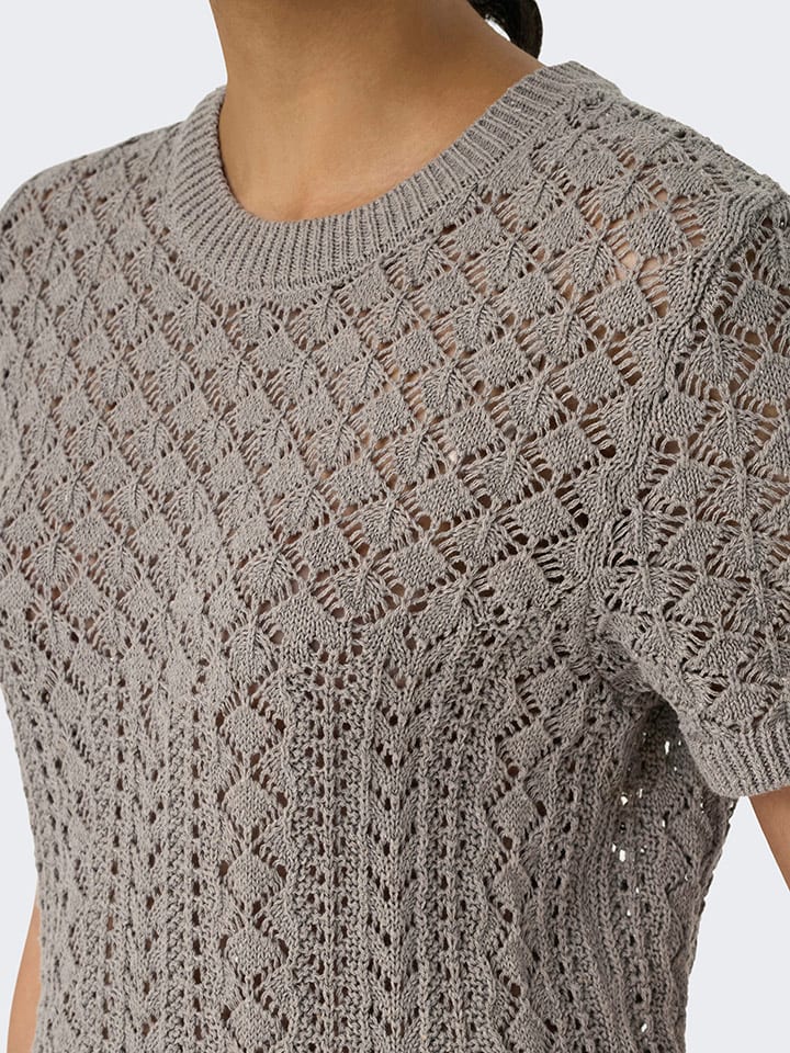 ONLY Pullover in Grau günstig kaufen