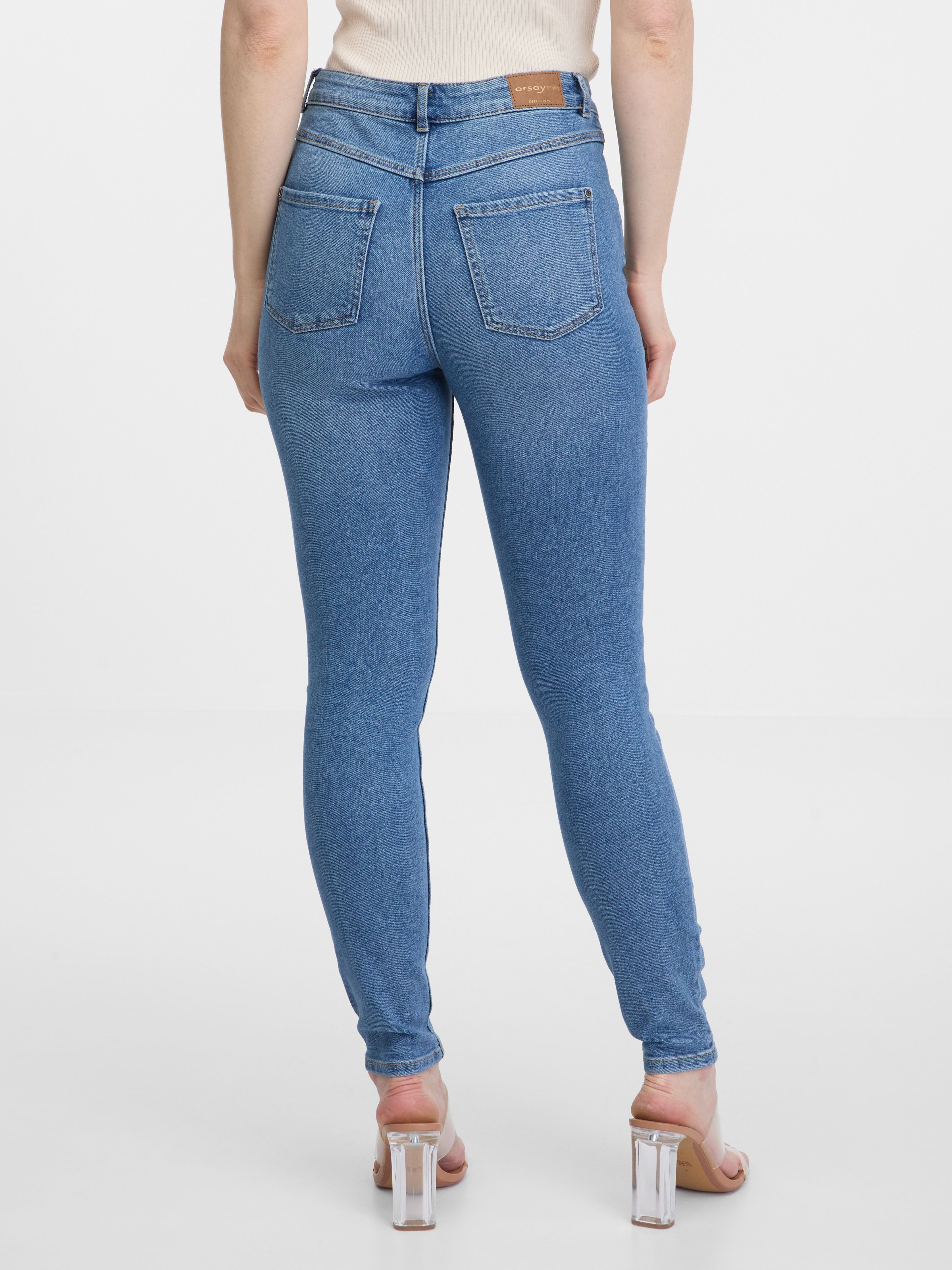 Blaue Damen Skinny Fit Jeans ORSAY