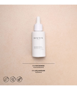 Rosental Organics Niacinamide Serum Pore-Refining Concentrate Gesichtsserum-30 ml