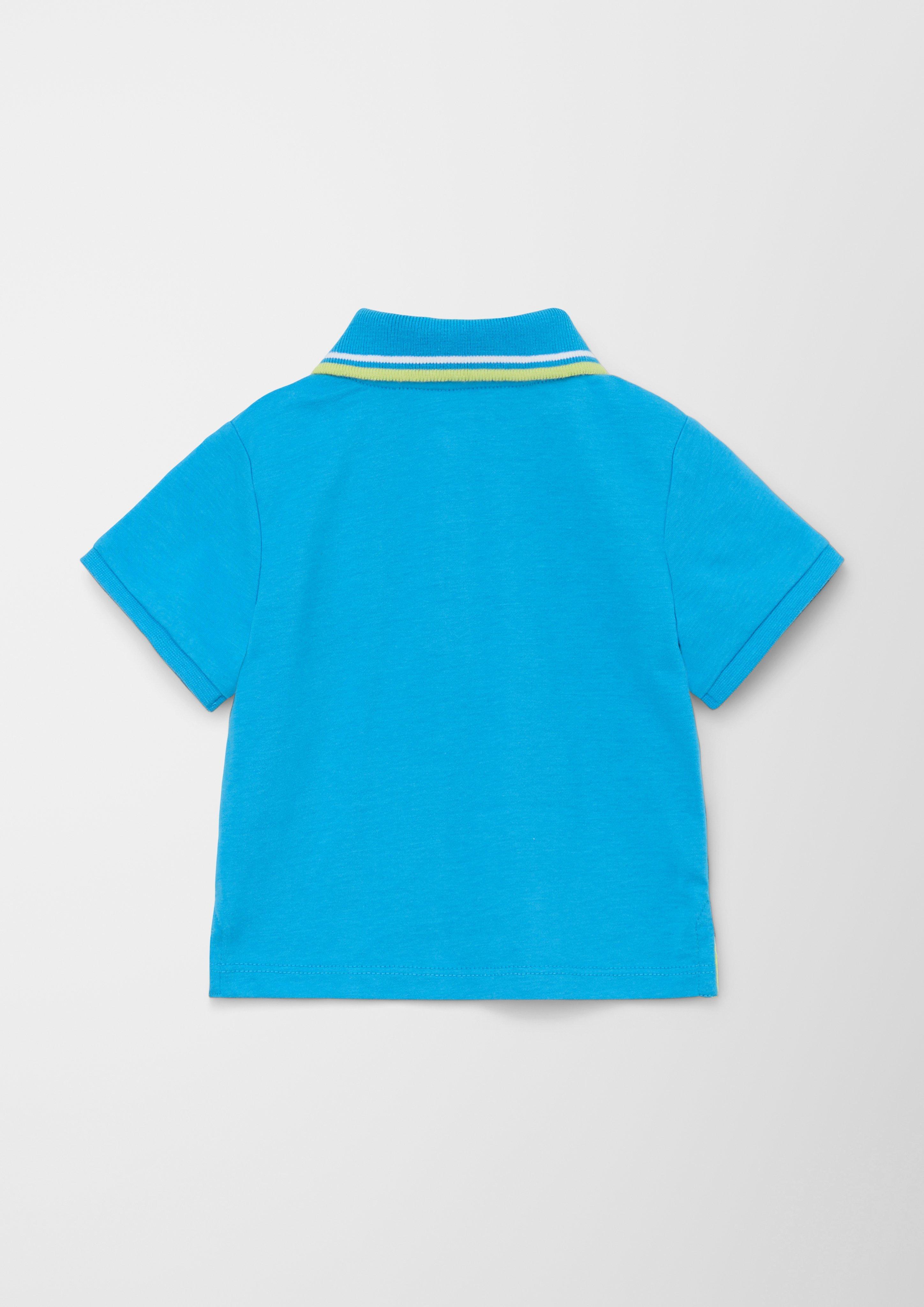 Poloshirt mit Motiv-Patch  2130735-6431