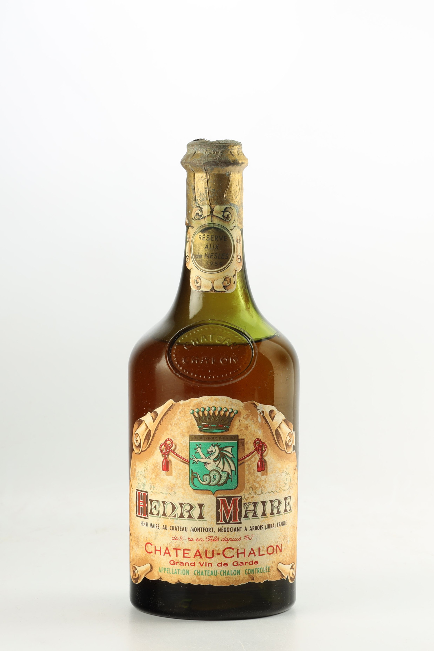 Château Chalon Réserve Alix De Nesles 1959, Château Chalon