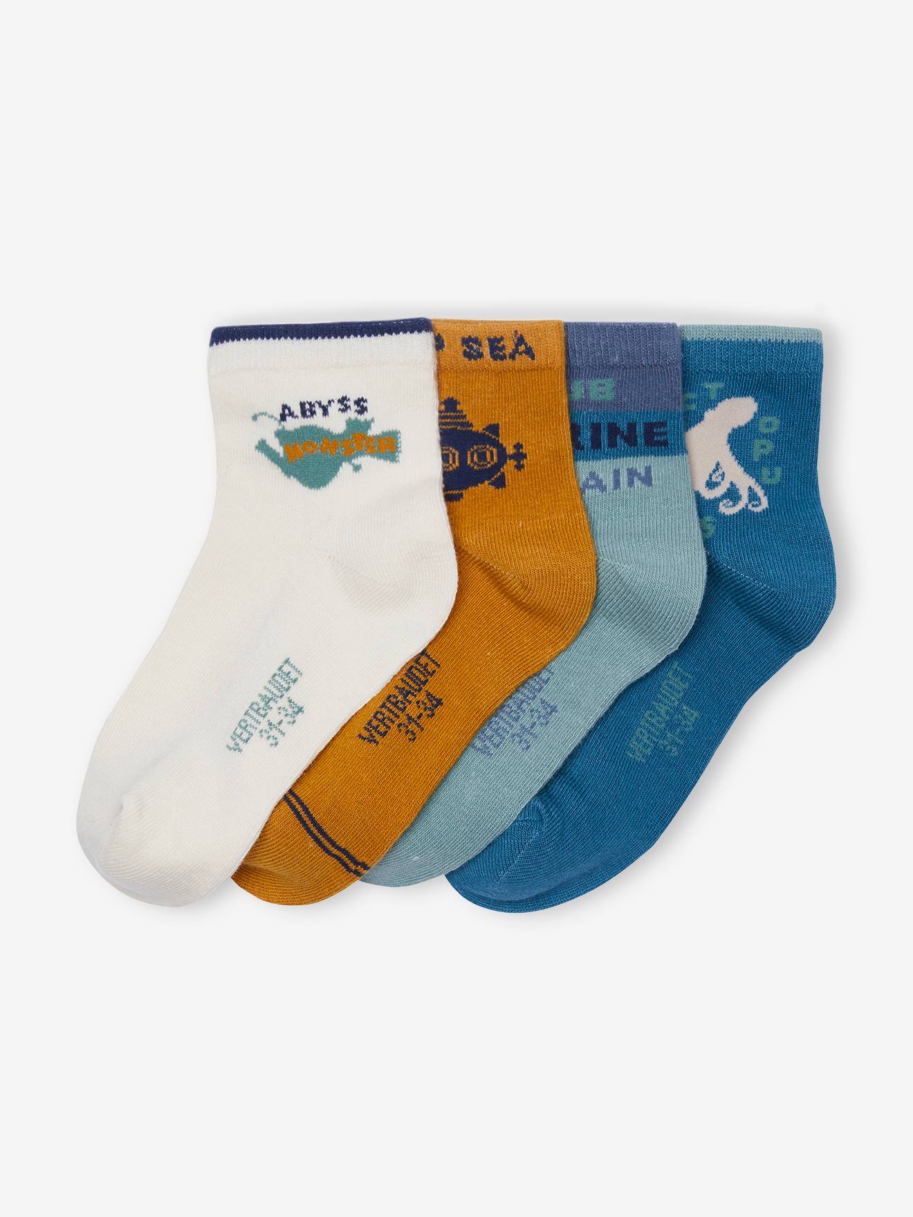 Lot de 4 paires de mi-chaussettes 