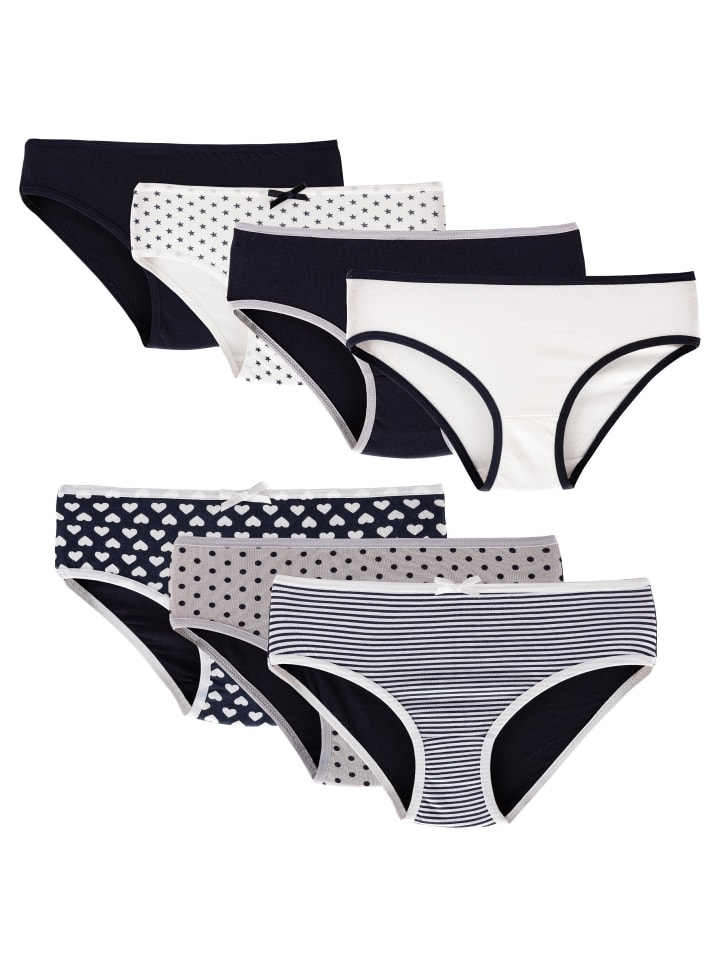 LOREZA 7er Set Slips - Mix - Bunt günstig kaufen
