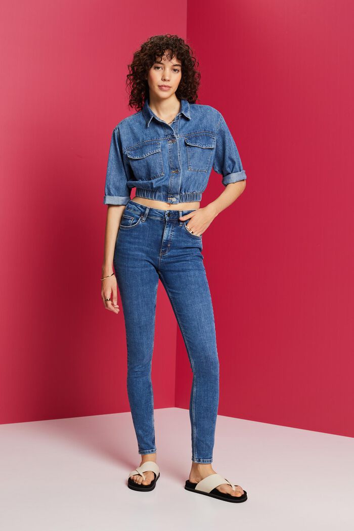 Denim aus Baumwoll-Stretch