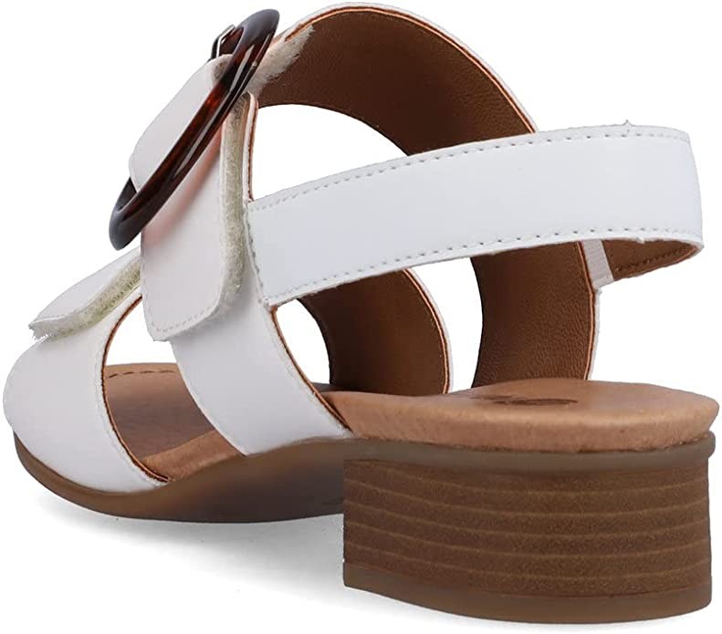 REMONTE Klassische Sandalen weiss
