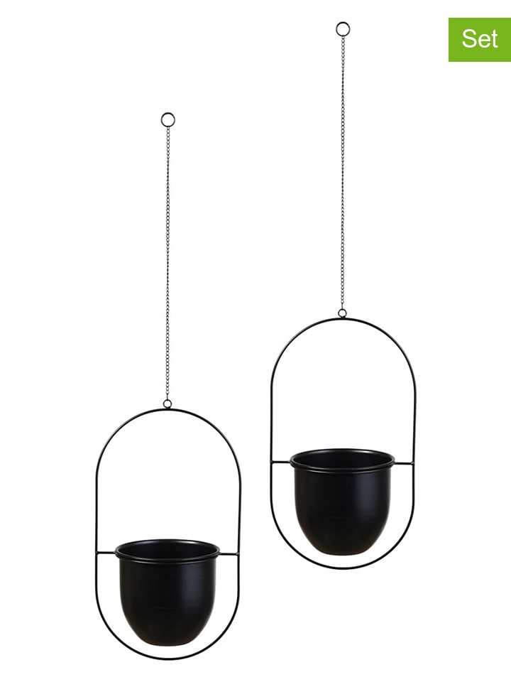Lifa Living 2er-Set: Hängetöpfe 