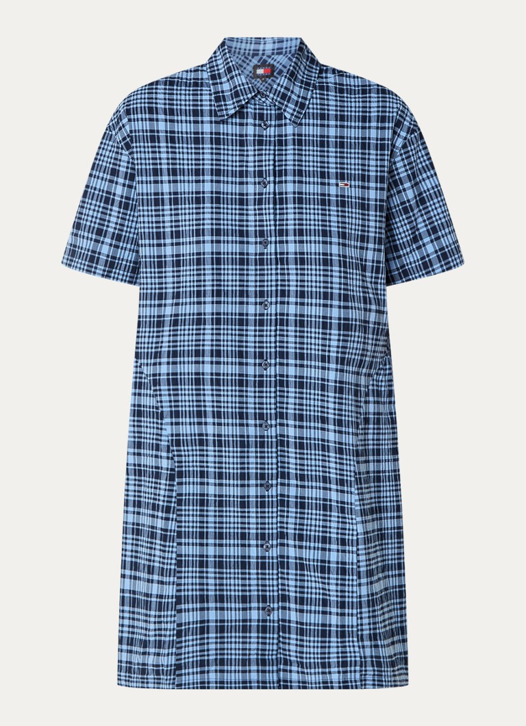 Tommy Hilfigerin ruutukuosillinen minipaitamekko