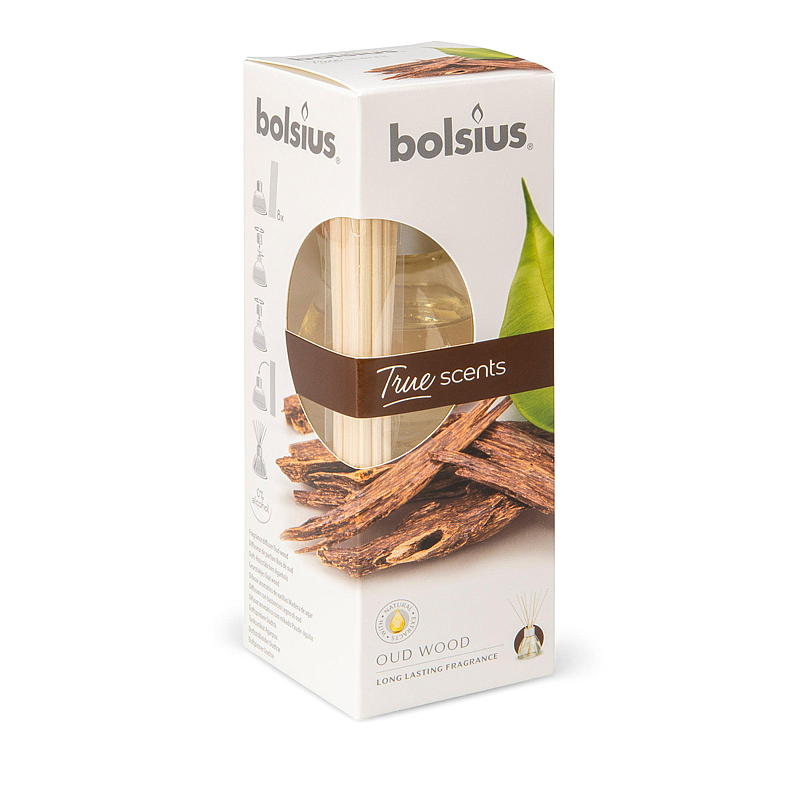 Bolsius Duftolje 45 ml oud wood