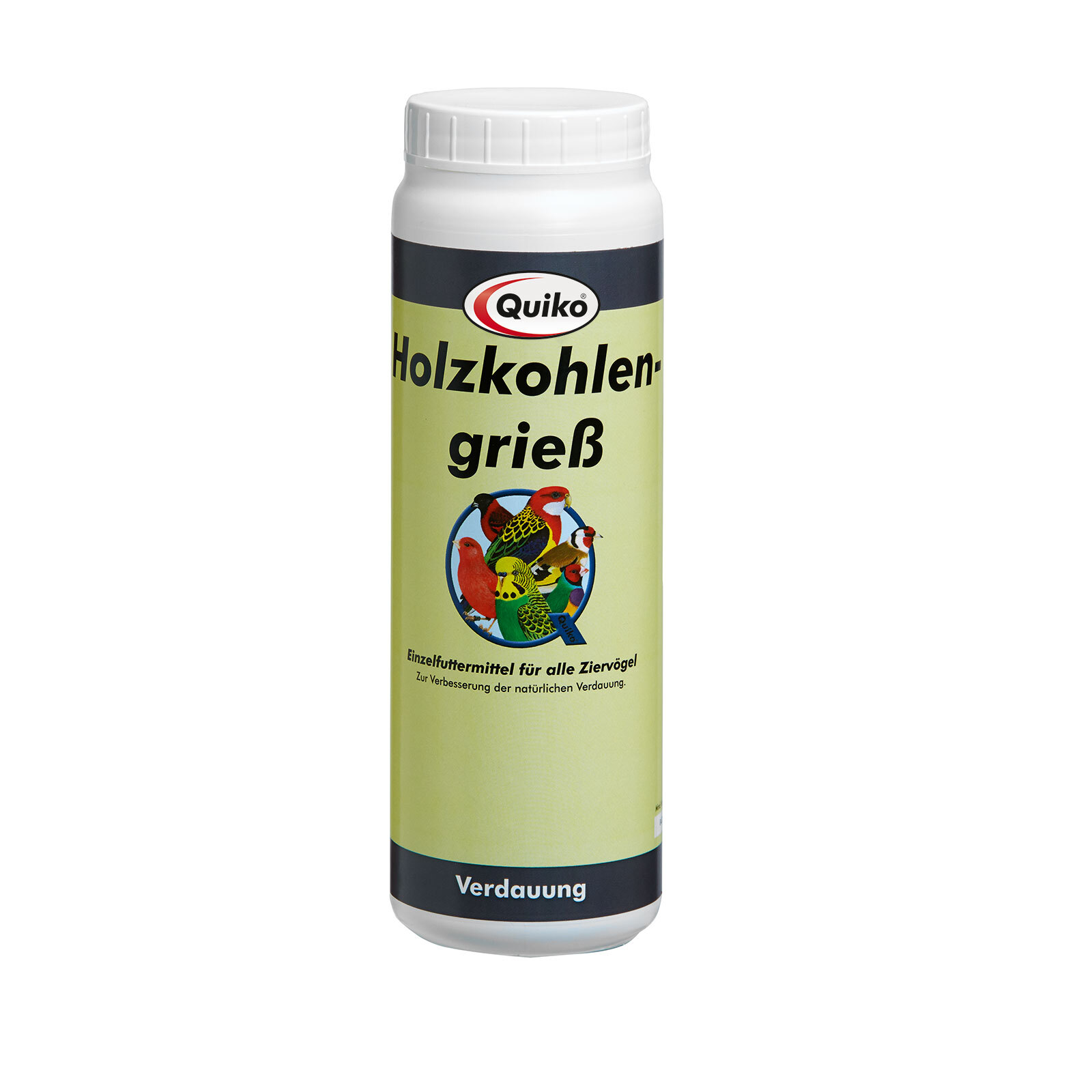 Quiko Ergänzungsfutter Quiko Holzkohlengrieß 270 g: Leicht verdauliches Einzelfuttermittel für Ziervögel