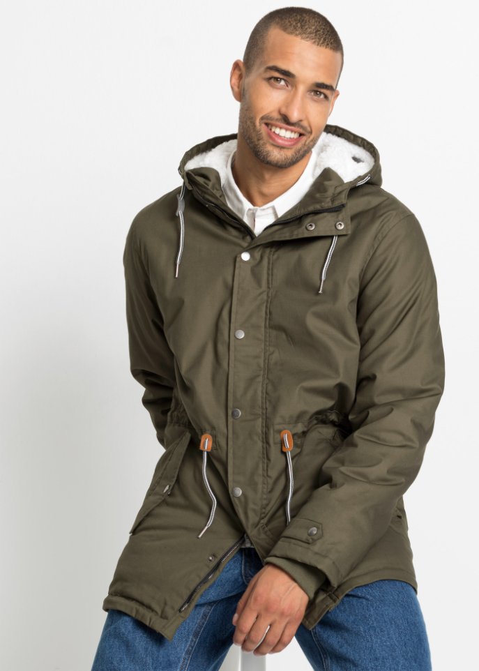 Parka mit Teddyfutter