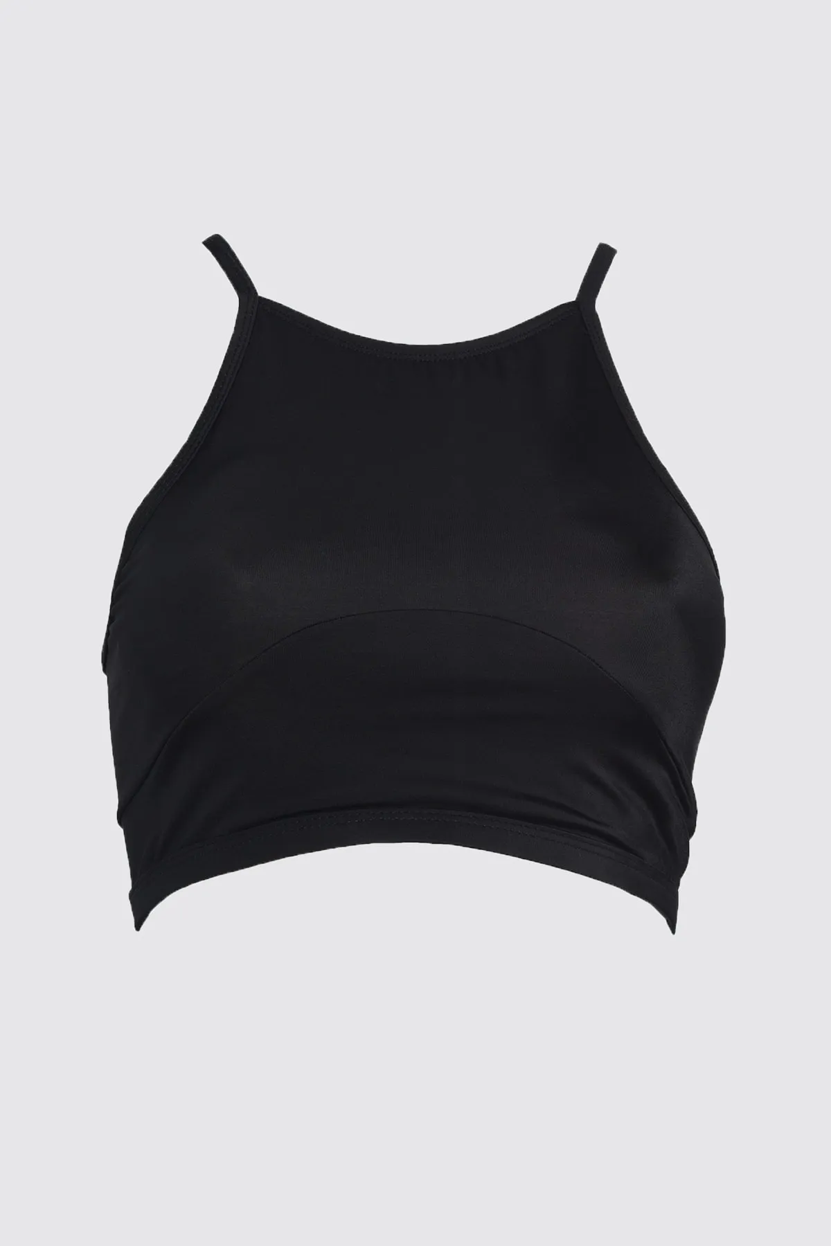 Trendyol Collection  Schwarzes Neckholder-Bikinioberteil TBESS21BU0027