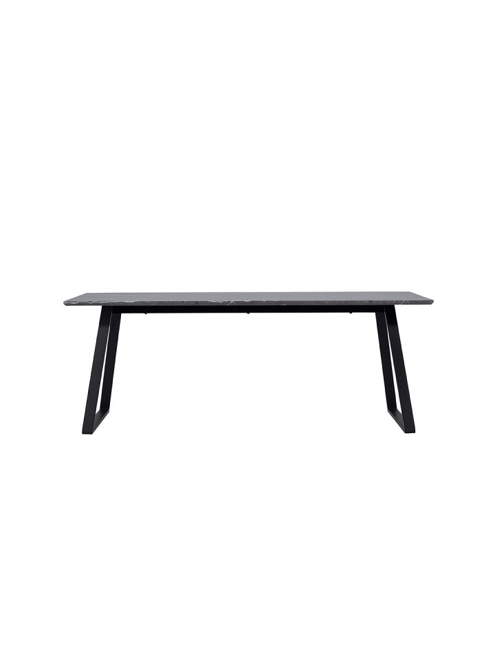 ebuy24 Esstisch Malaga Dunkelgrau 200 x 90 cm günstig kaufen onesize