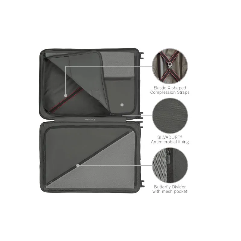 Victorinox Airox Advanced Large Case Erweiterbar (75 cm) - Black