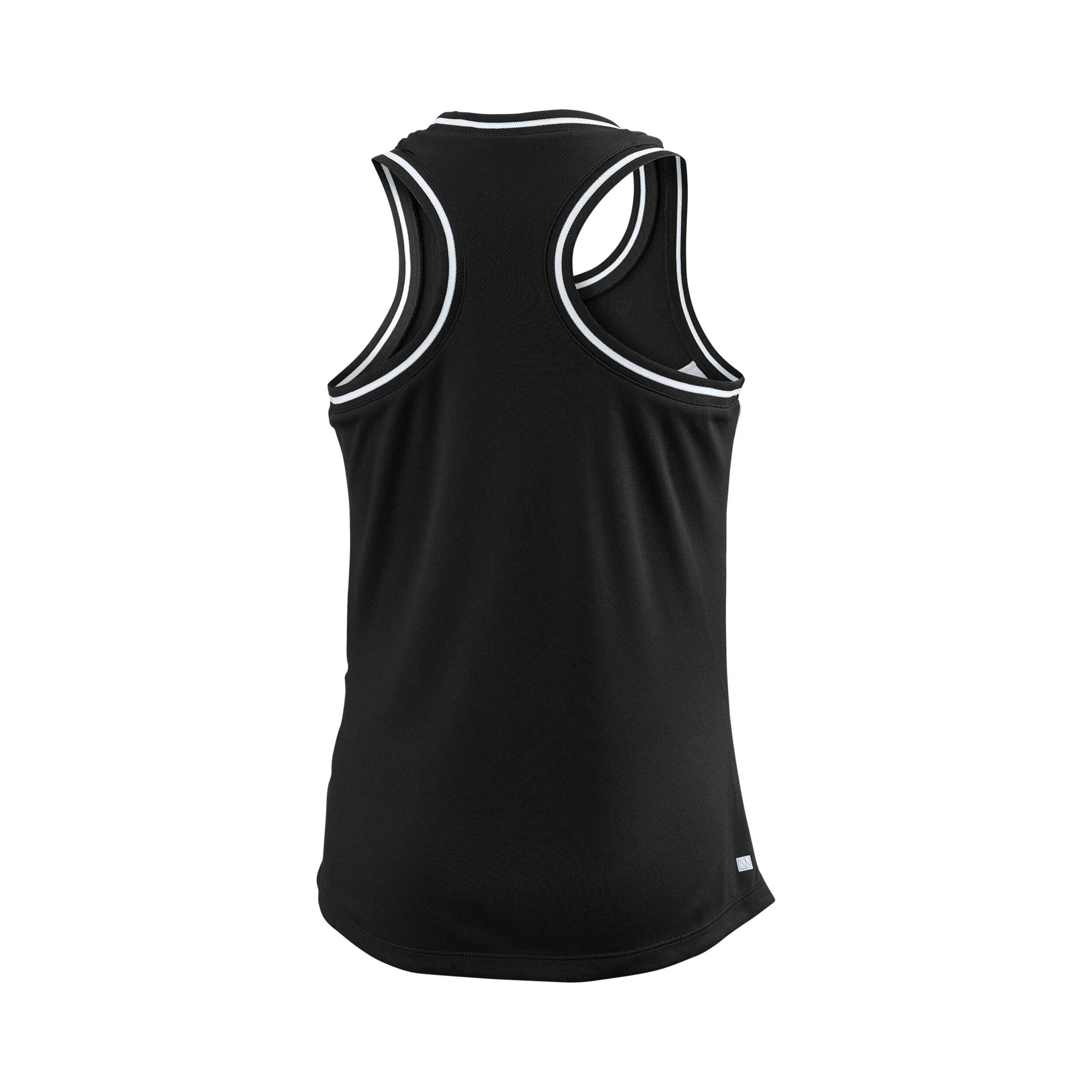 Team Tank-Top Mädchen - Schwarz, Weiß
